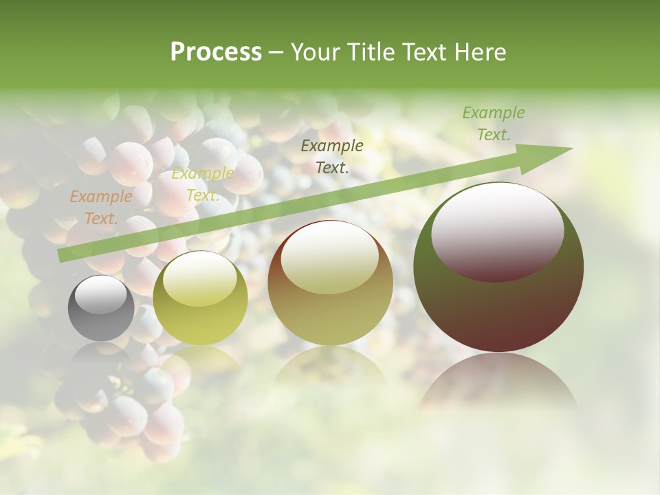 Grape Bush PowerPoint Template