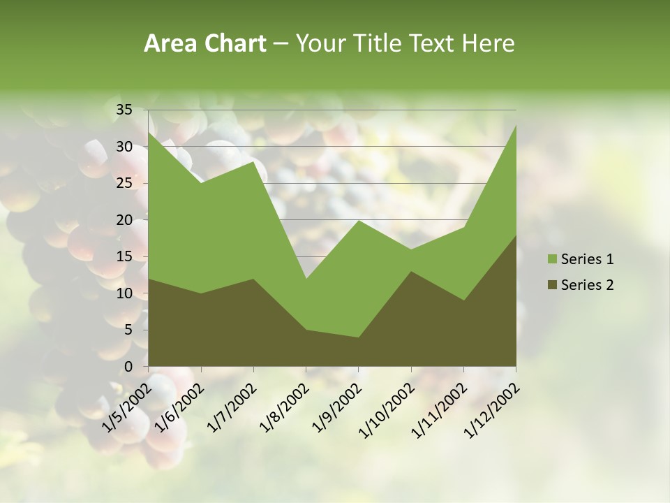 Grape Bush PowerPoint Template