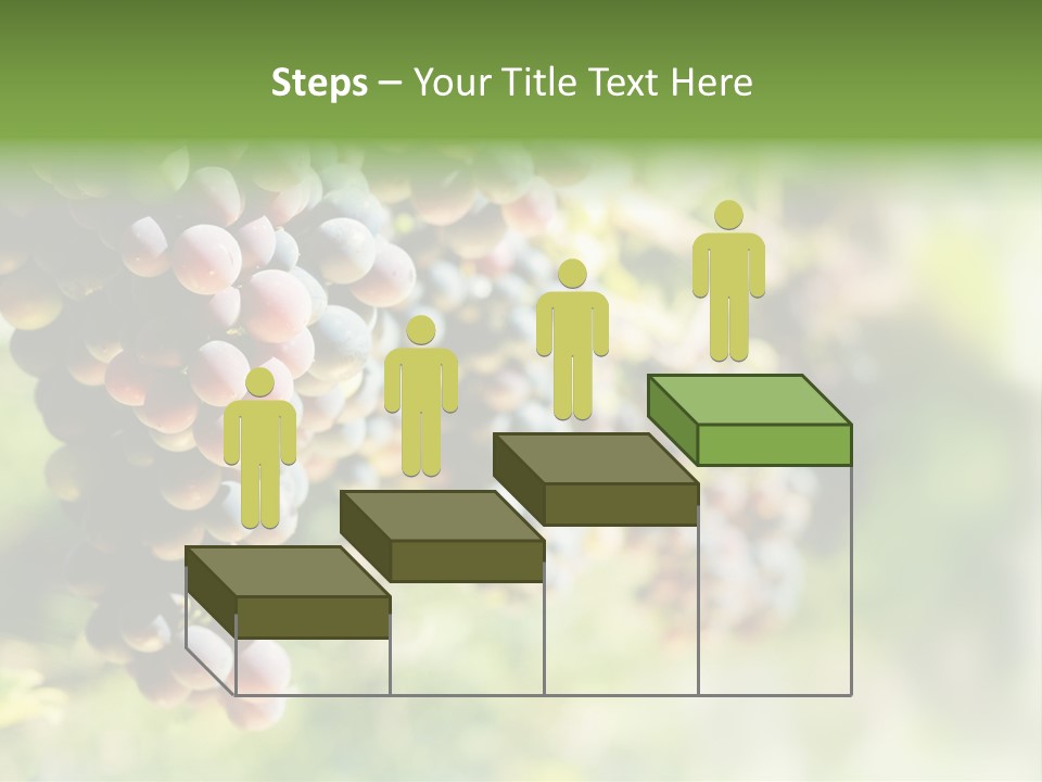 Grape Bush PowerPoint Template