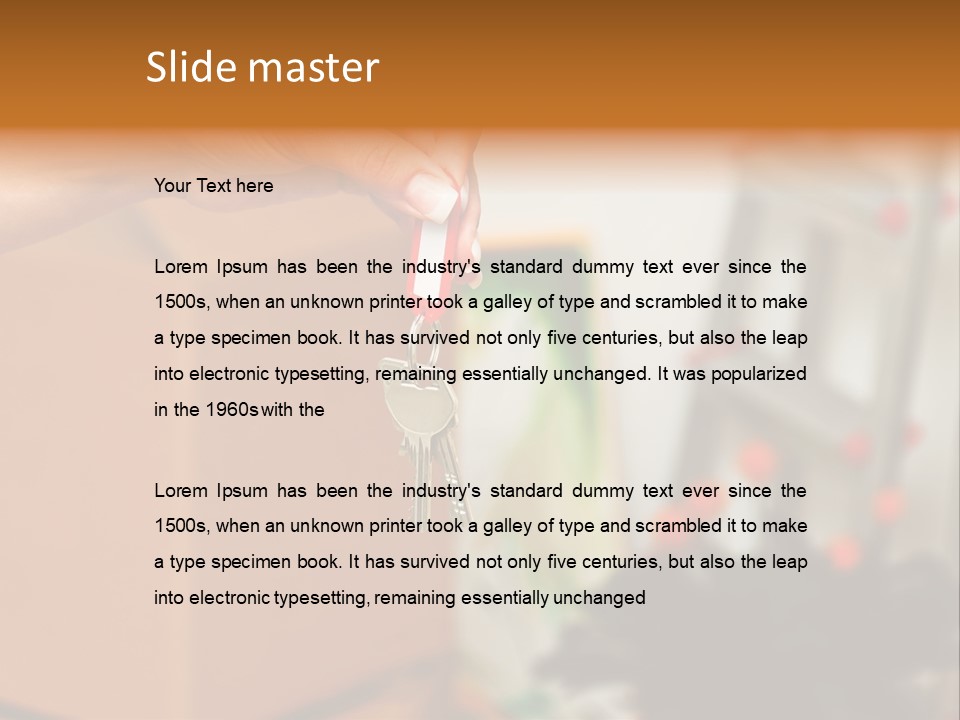 Doors Keys PowerPoint Template
