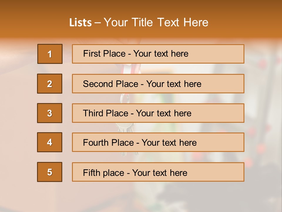 Doors Keys PowerPoint Template