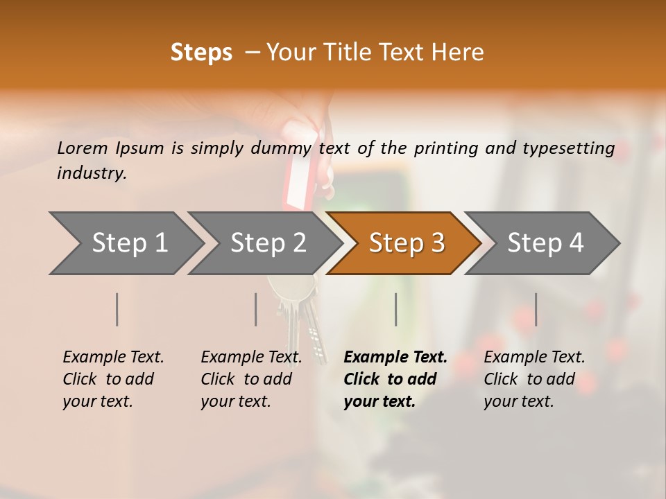 Doors Keys PowerPoint Template