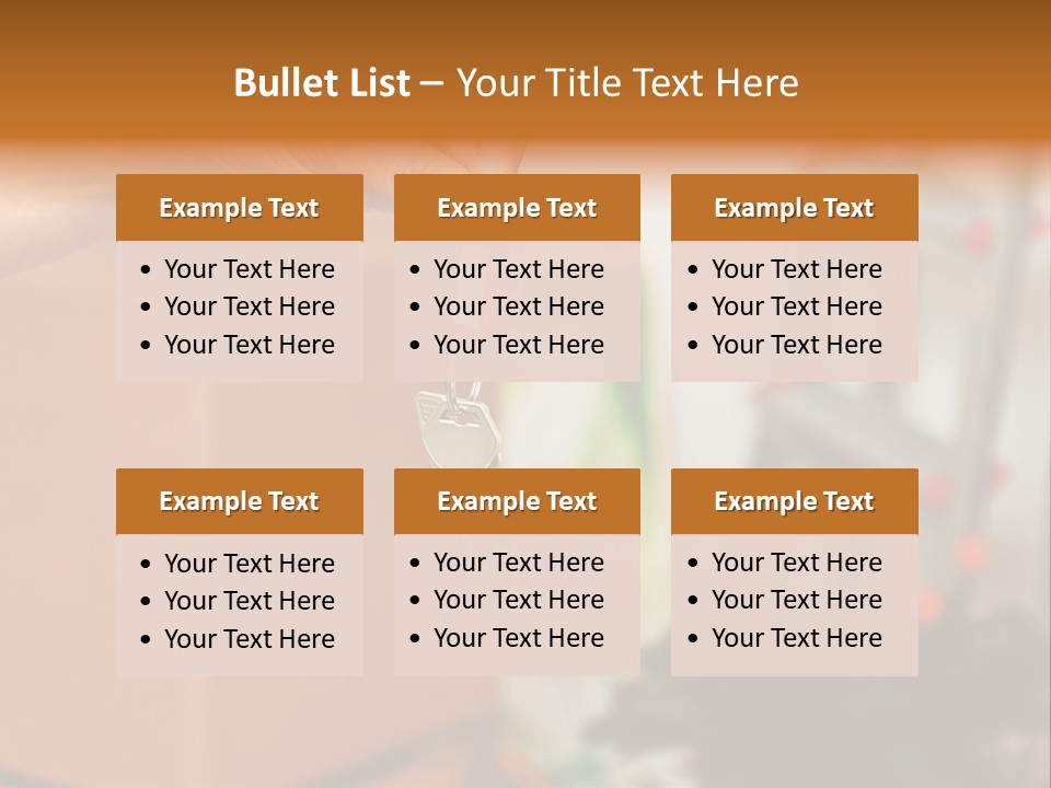 Doors Keys PowerPoint Template