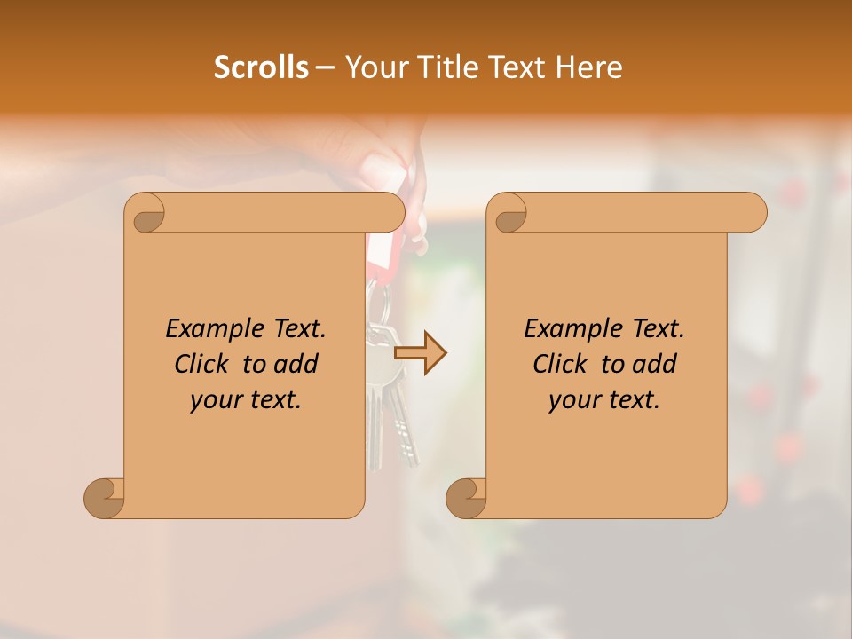 Doors Keys PowerPoint Template