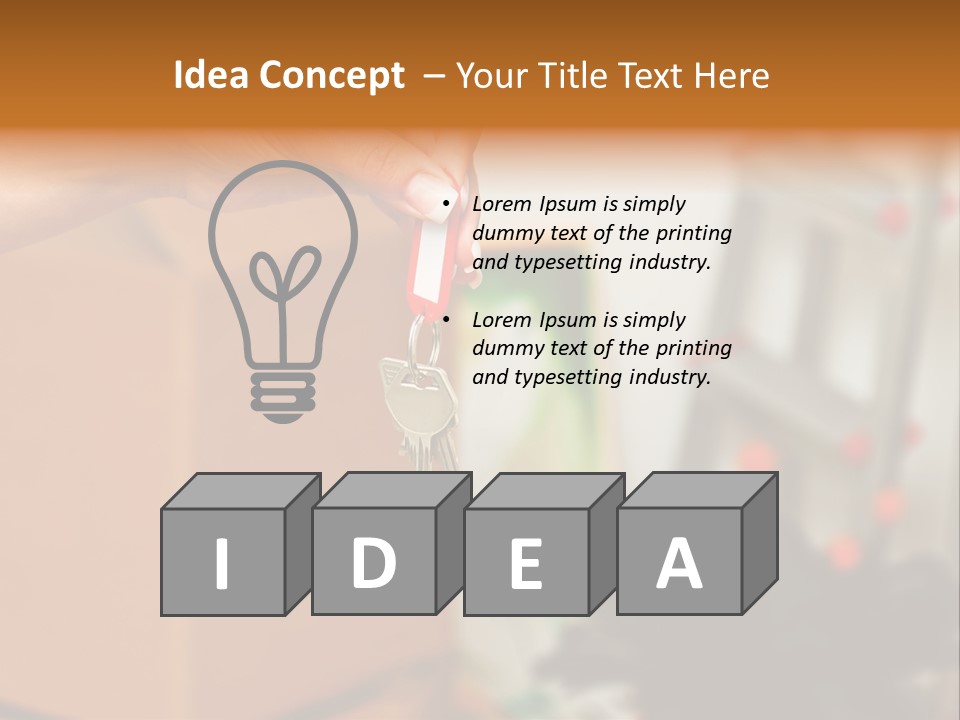 Doors Keys PowerPoint Template