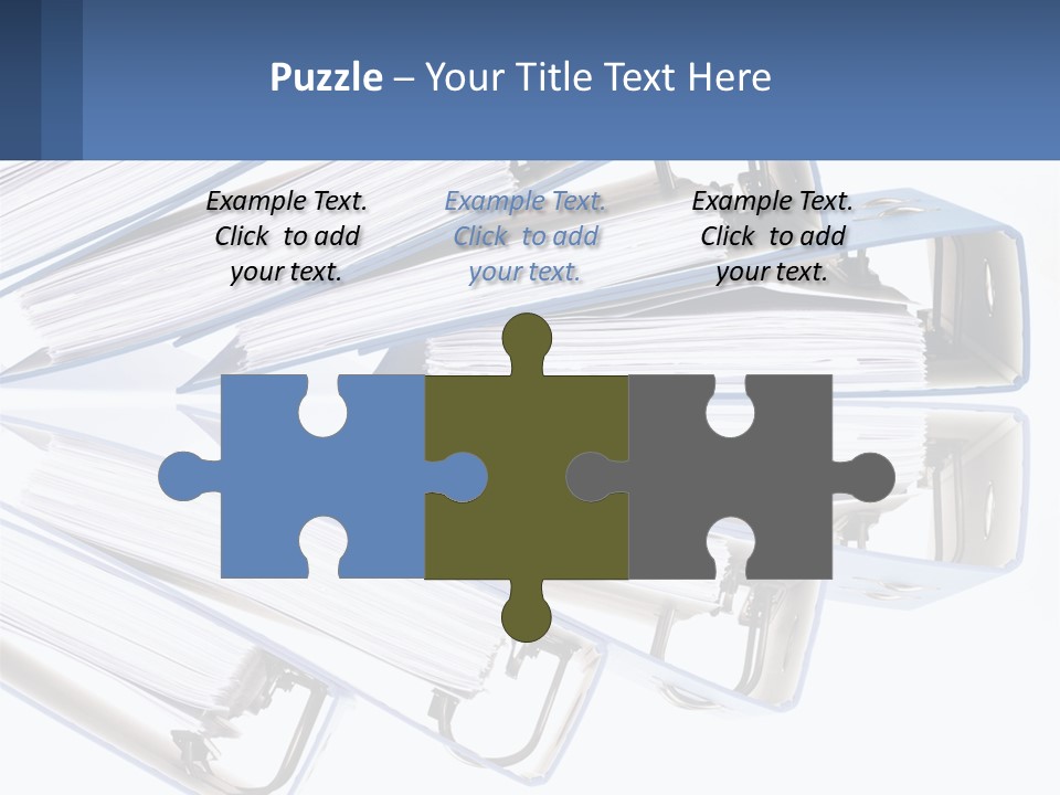 Document Folders PowerPoint Template