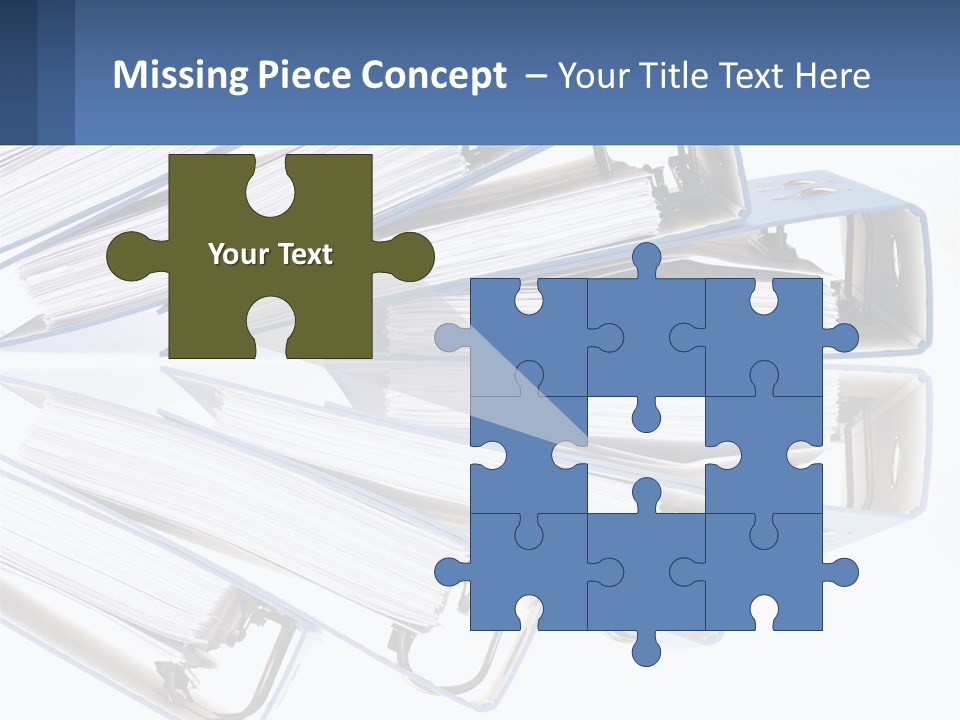 Document Folders PowerPoint Template