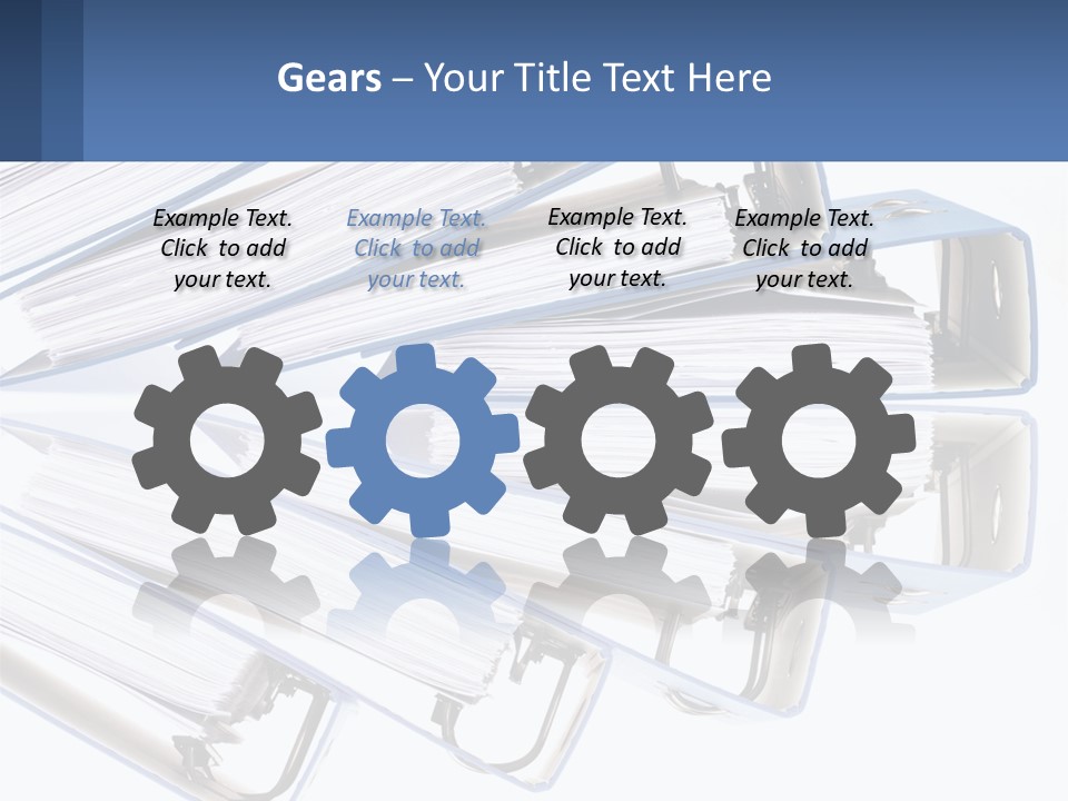 Document Folders PowerPoint Template