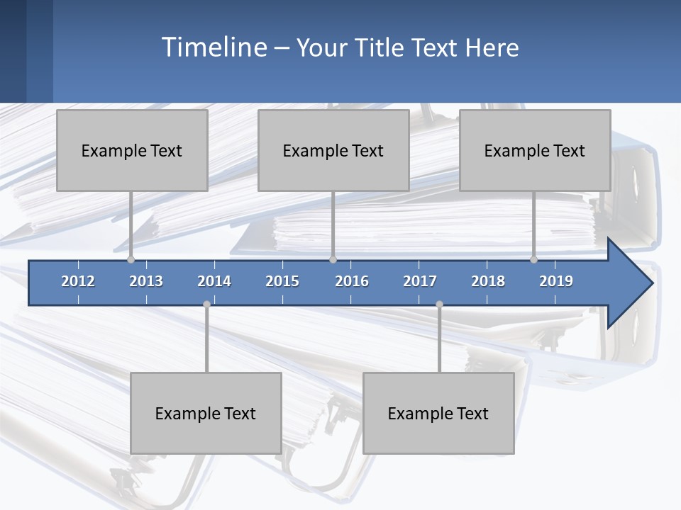 Document Folders PowerPoint Template