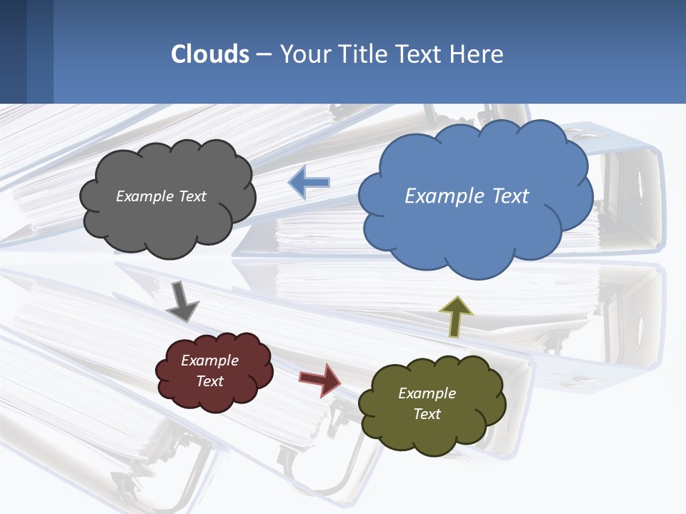 Document Folders PowerPoint Template