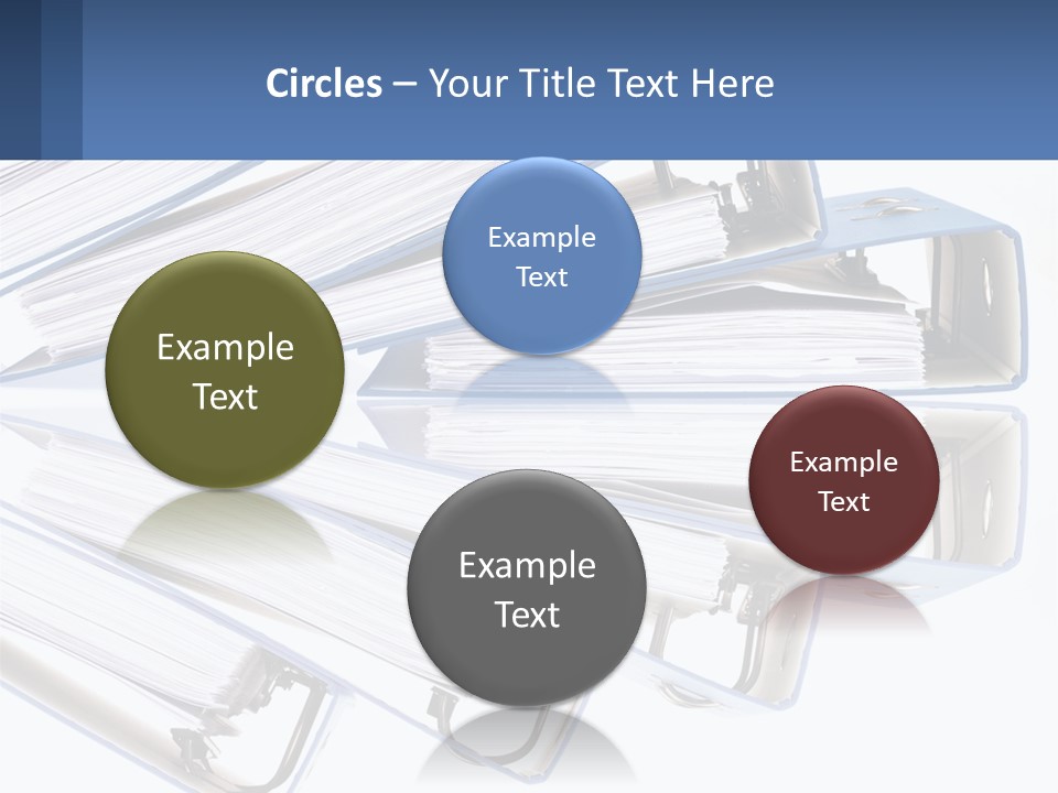 Document Folders PowerPoint Template