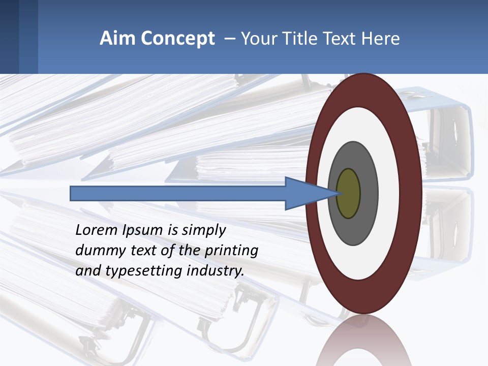 Document Folders PowerPoint Template