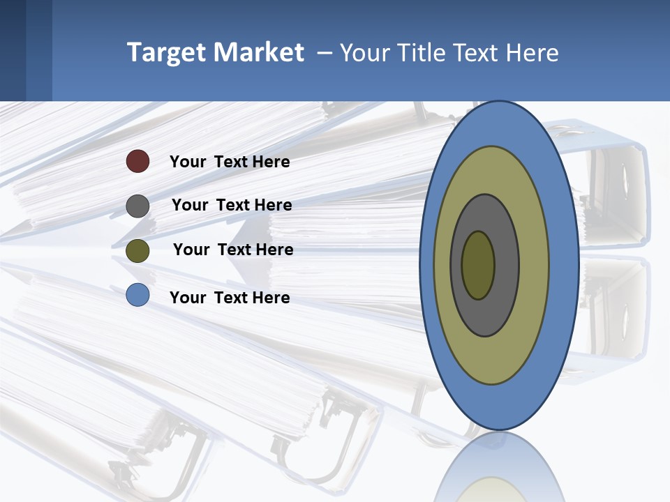 Document Folders PowerPoint Template