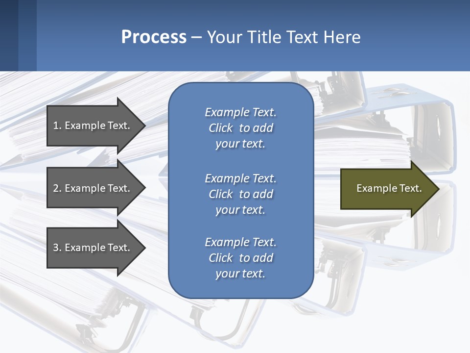 Document Folders PowerPoint Template