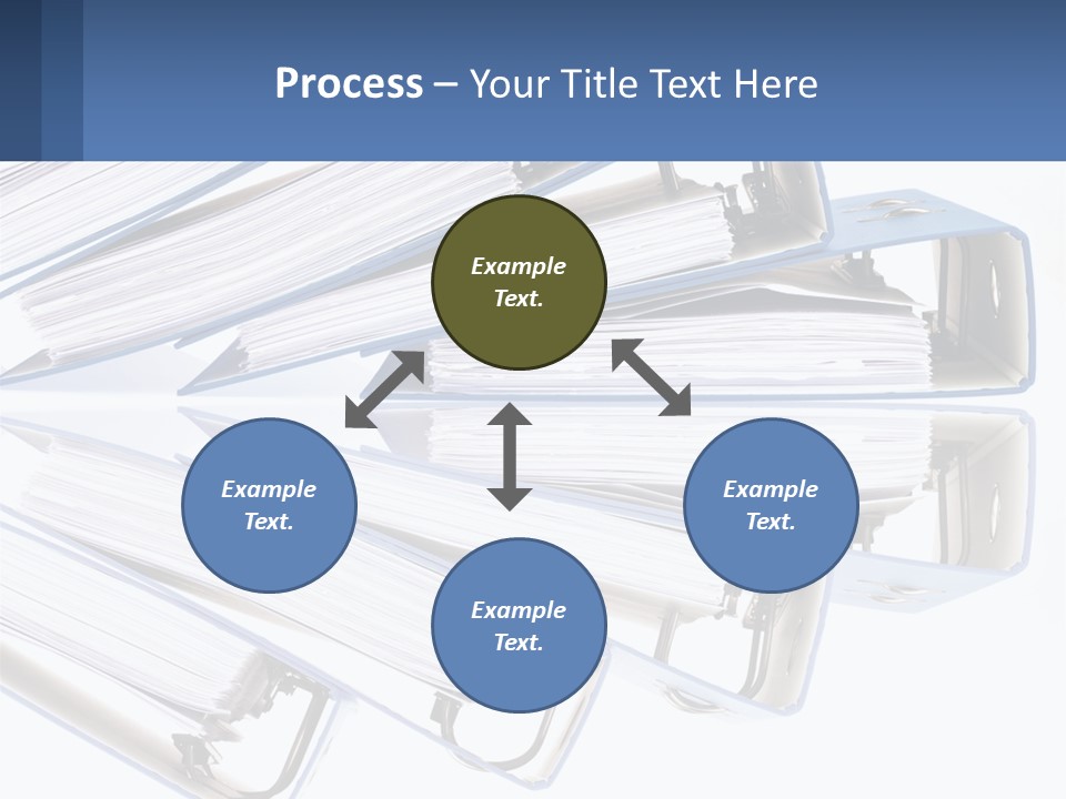 Document Folders PowerPoint Template