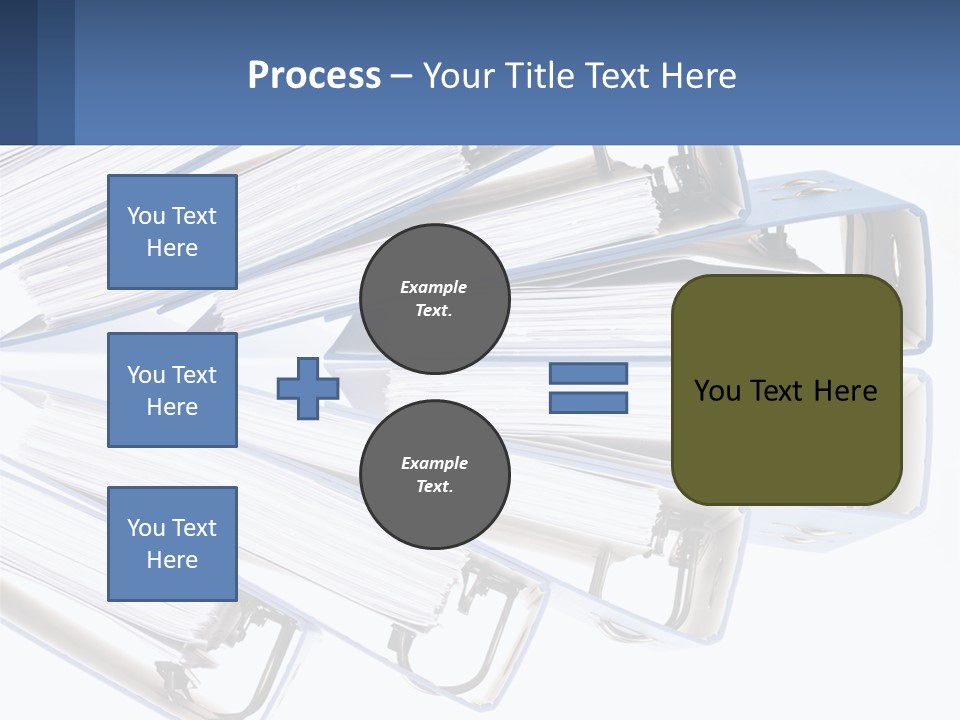 Document Folders PowerPoint Template