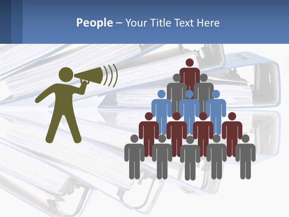 Document Folders PowerPoint Template