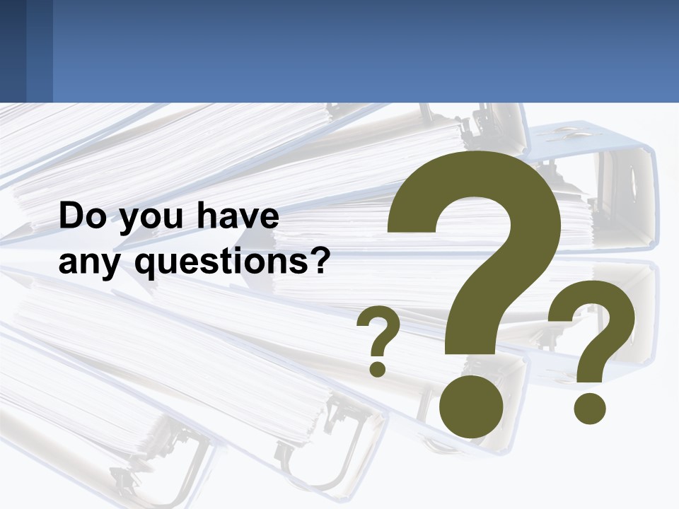 Document Folders PowerPoint Template