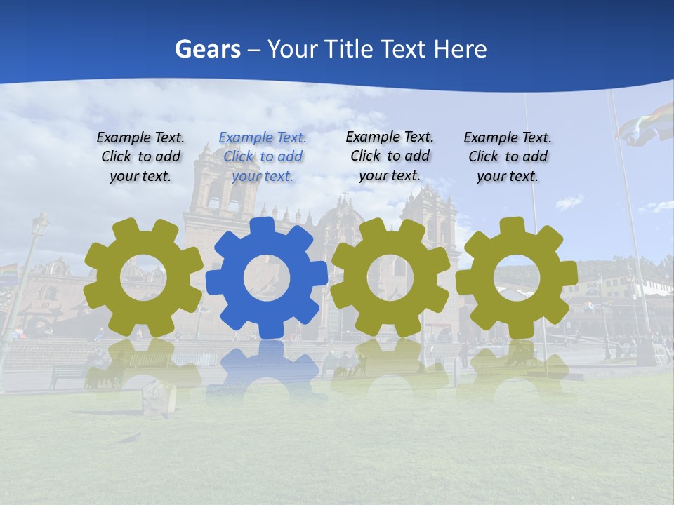 Landmark Fortress PowerPoint Template