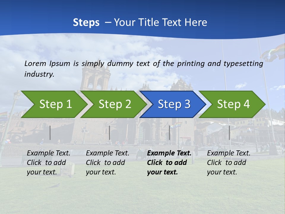 Landmark Fortress PowerPoint Template