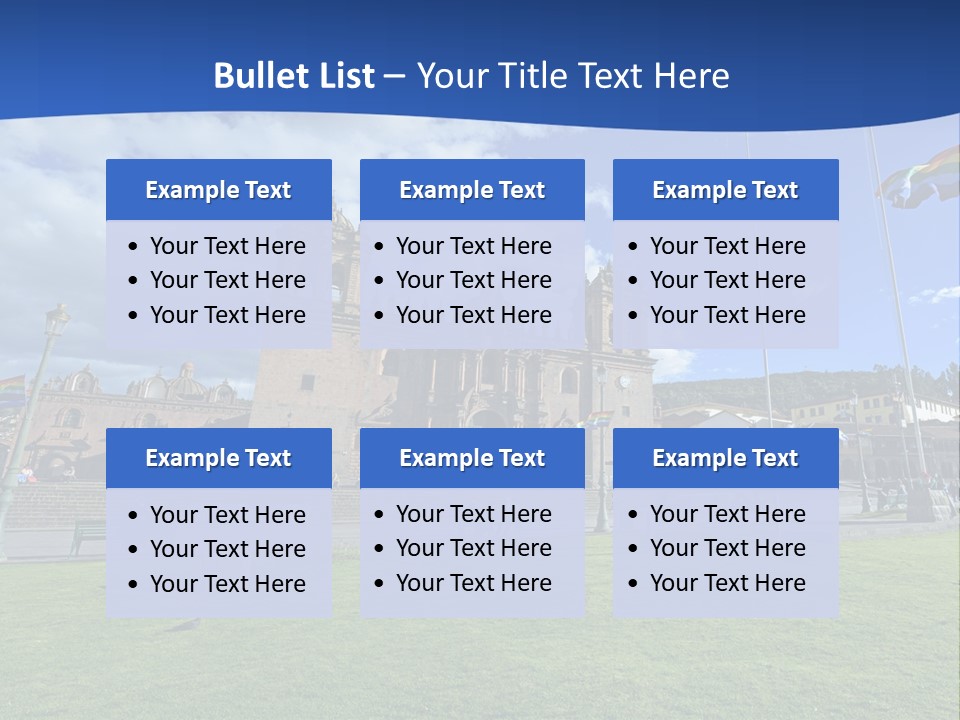 Landmark Fortress PowerPoint Template