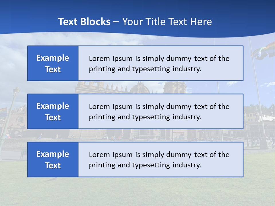 Landmark Fortress PowerPoint Template