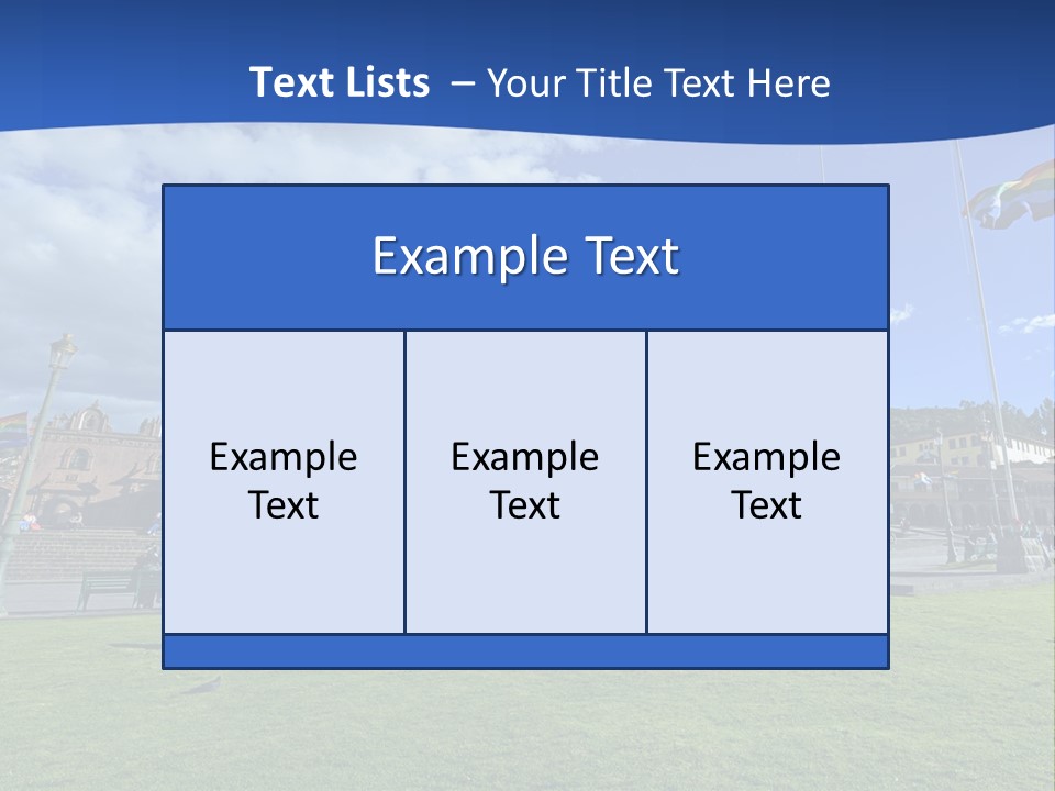Landmark Fortress PowerPoint Template