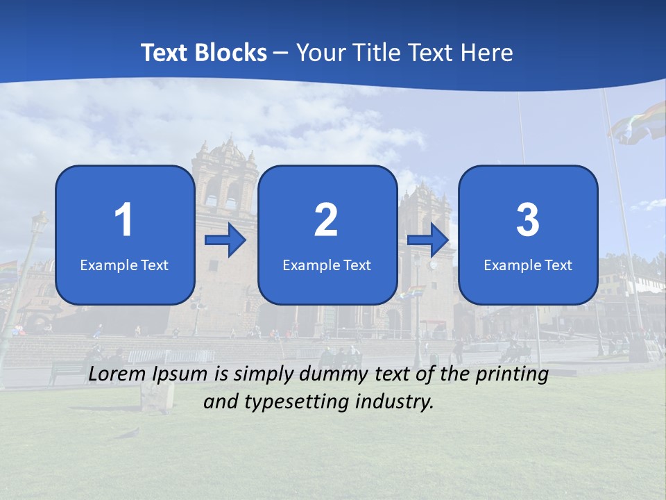 Landmark Fortress PowerPoint Template