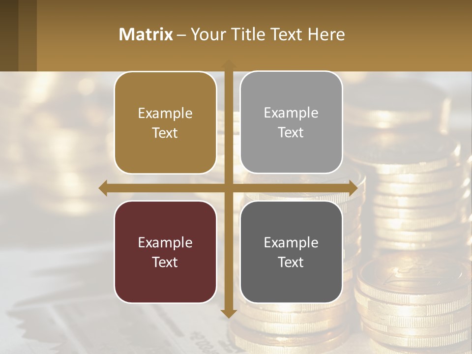 Coins, Cents PowerPoint Template