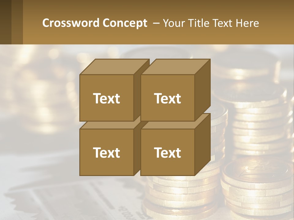 Coins, Cents PowerPoint Template