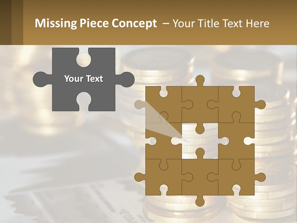 Coins, Cents PowerPoint Template