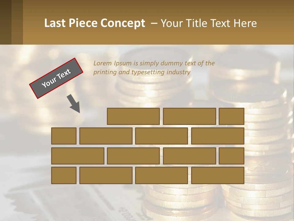 Coins, Cents PowerPoint Template