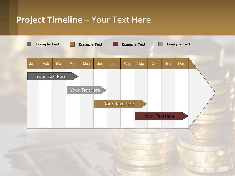 Coins, Cents PowerPoint Template