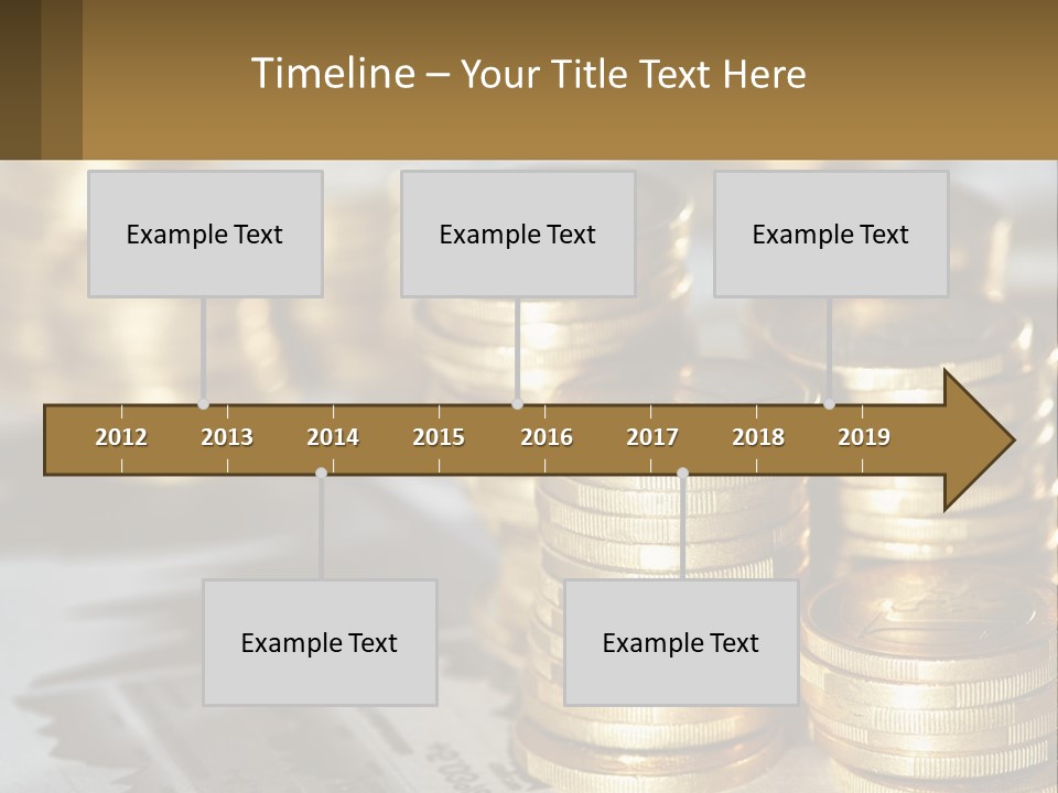 Coins, Cents PowerPoint Template