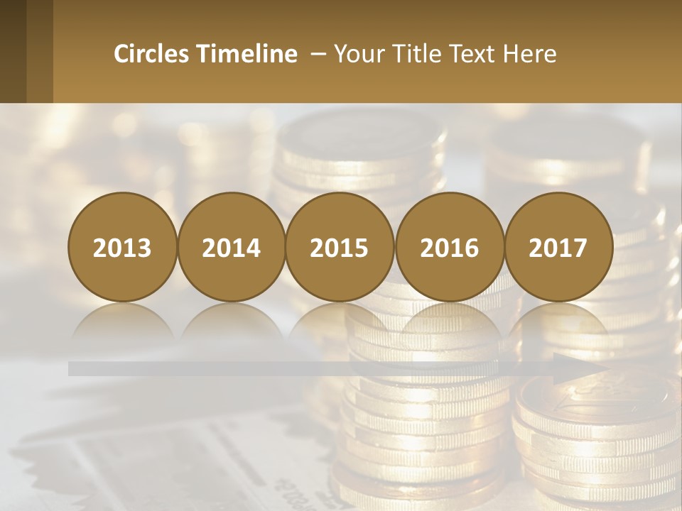 Coins, Cents PowerPoint Template