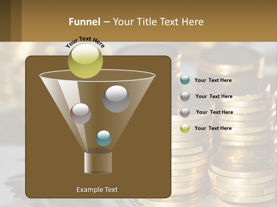 Coins, Cents PowerPoint Template