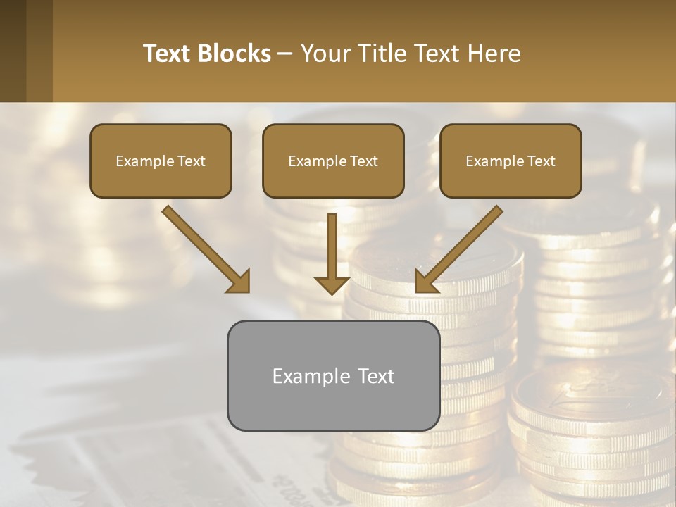 Coins, Cents PowerPoint Template