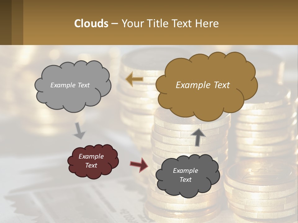 Coins, Cents PowerPoint Template