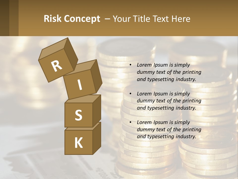 Coins, Cents PowerPoint Template