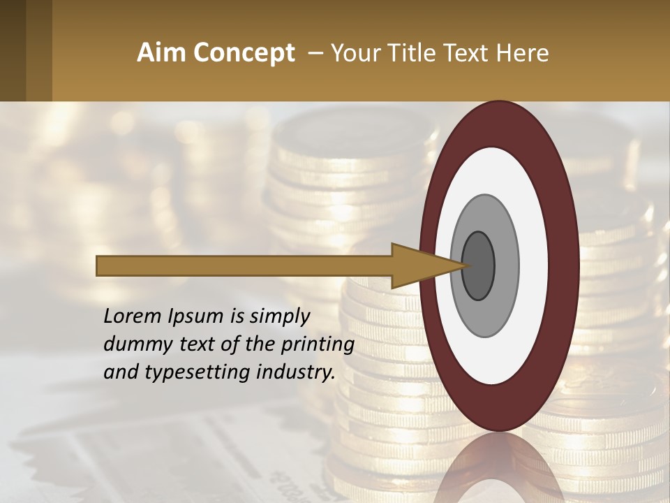 Coins, Cents PowerPoint Template
