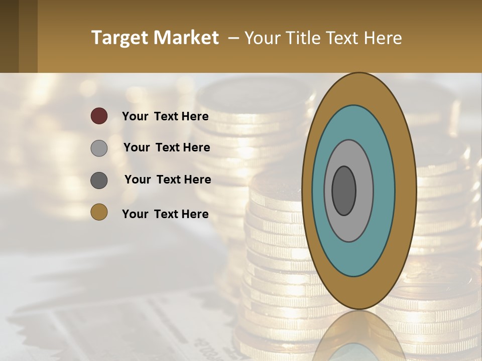 Coins, Cents PowerPoint Template