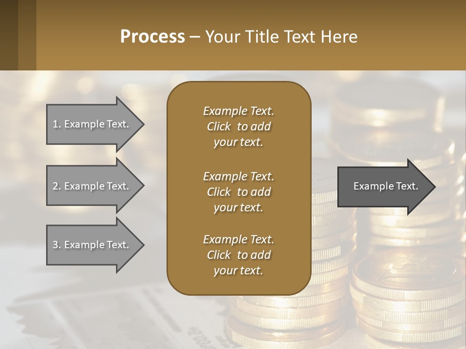 Coins, Cents PowerPoint Template