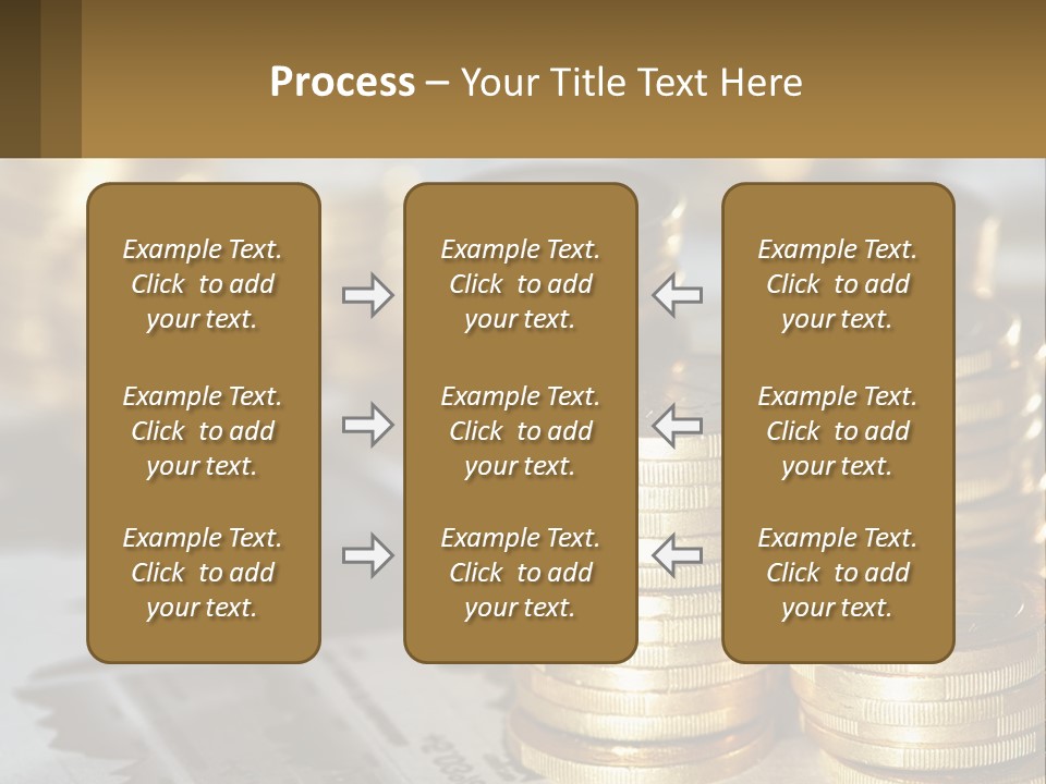 Coins, Cents PowerPoint Template