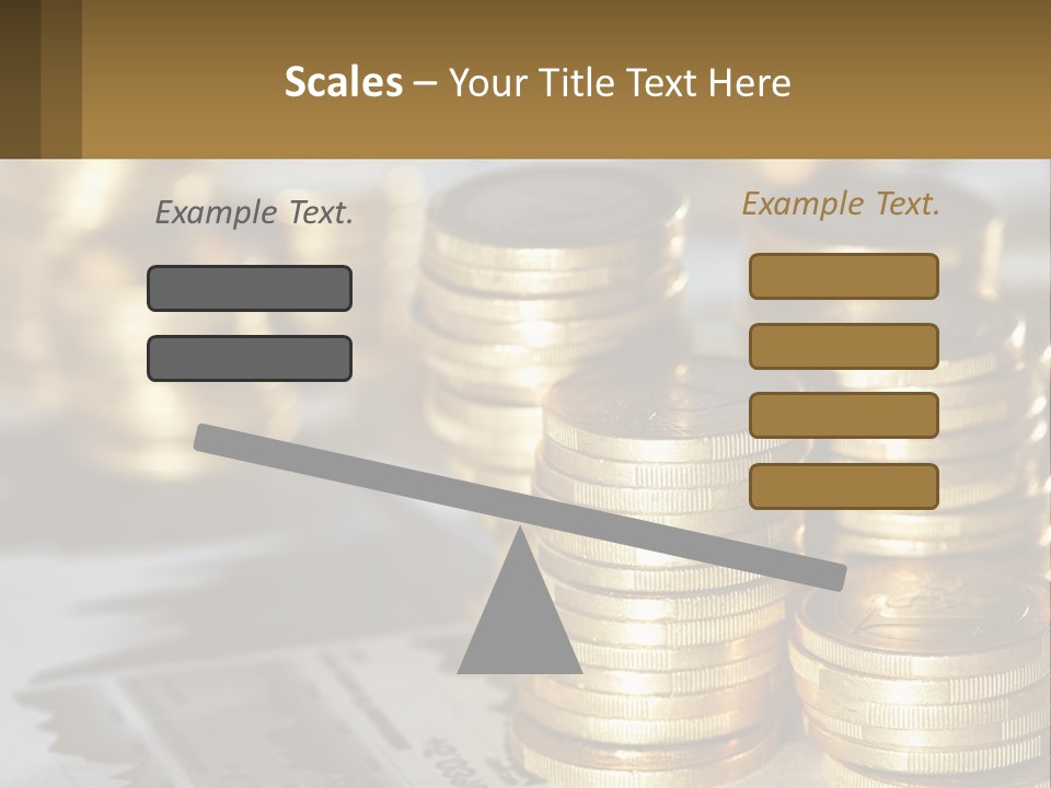Coins, Cents PowerPoint Template
