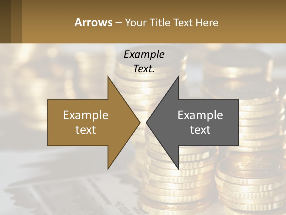 Coins, Cents PowerPoint Template