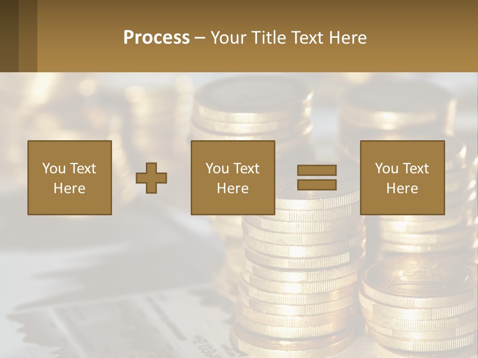 Coins, Cents PowerPoint Template