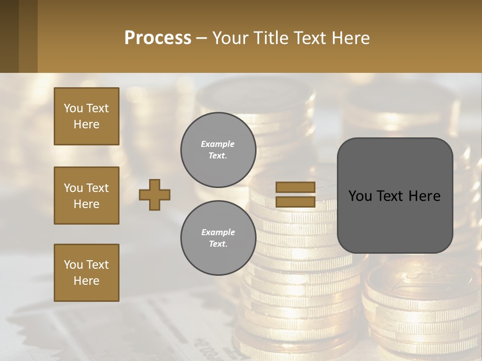 Coins, Cents PowerPoint Template