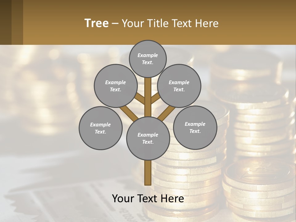 Coins, Cents PowerPoint Template