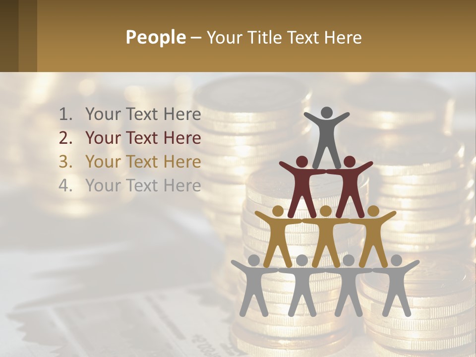 Coins, Cents PowerPoint Template