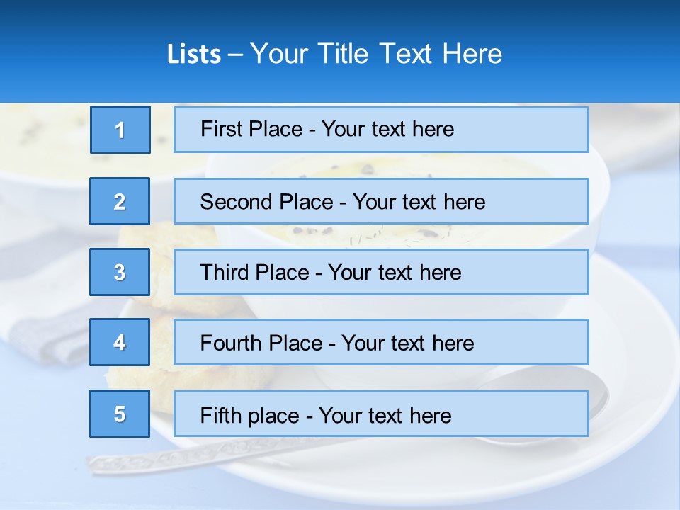 Mashed Potatoes PowerPoint Template